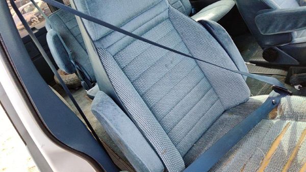 1985-1994 Gmc Safari Passenger Right Front Seat Belt Retractor Oem Shoulder Blue — photo 2