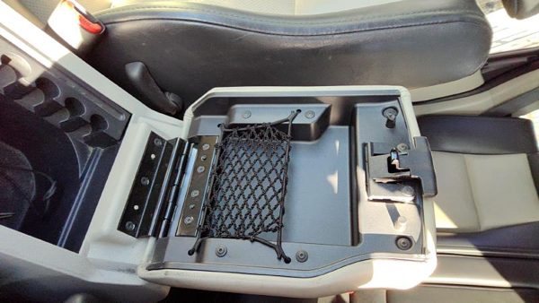 05-10 Jeep Grand Cherokee Center Console Lid Only Oem Arm Rest Fold Down Gray D1 — photo 3