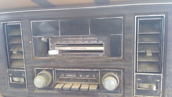 78 Buick Lesabre Temperature Control Module In Dash Heater Ac Head Unit Levers — photo 4