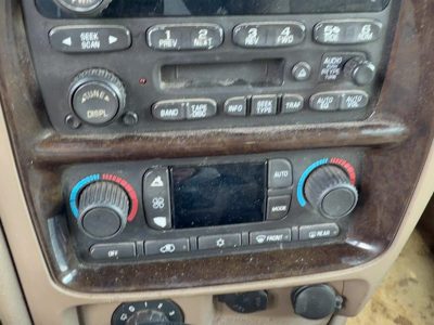 2004 Buick Rainier Temperature Control Module In Dash Heater Ac Head Unit Oem