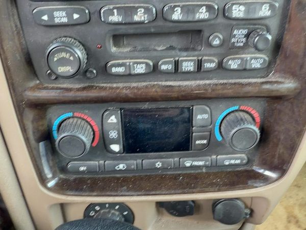 2004 Buick Rainier Temperature Control Module In Dash Heater Ac Head Unit Oem — photo 2