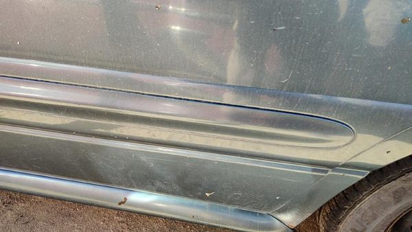 00-04 Lesabre Buick Lesabre Driver Left Rear Moulding Door Back Trim Strip Blue — photo 2