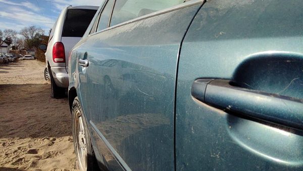 2006 Hyundai Sonata Rear Door RH Blue 770040A000 — photo 3