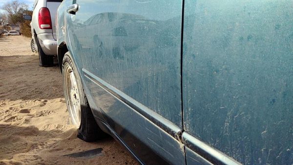 2006 Hyundai Sonata Rear Door RH Blue 770040A000 — photo 4