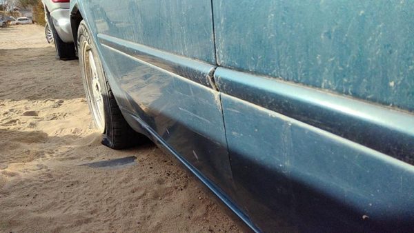 2006 Hyundai Sonata Rear Door RH Blue 770040A000 — photo 5