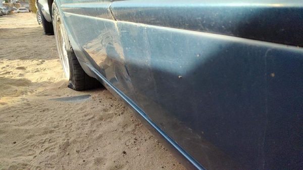 2006 Hyundai Sonata Rear Door RH Blue 770040A000 — photo 6