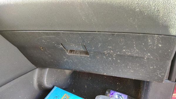 2008-2009 Nissan Rogue Glove Box Assembly Complete Door With Latch Oem G Black — photo 2