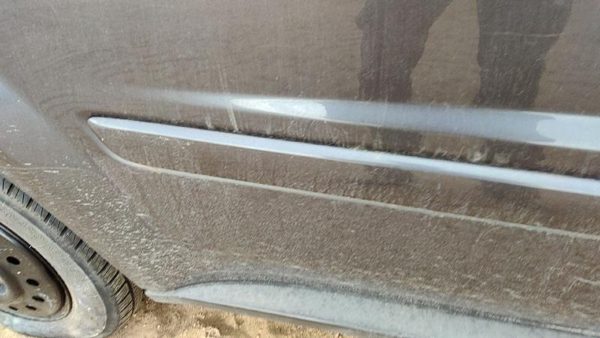 05-09 Equinox Passenger Right Rear Moulding From Door Back Trim Granite Gray 44U — photo 5