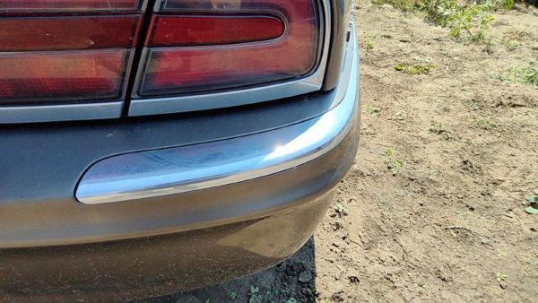 1997-05 Buick Park Ave Passenger Right Chrome Trim Moulding From Rear Bumper Oem — photo 2