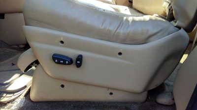 96-00 Town & Country Driver Left Side Power Seat Switch With Trim Panel K5 Camel