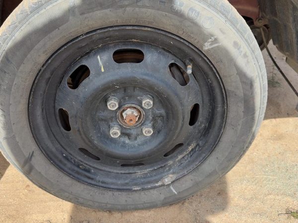 1987-1988 Toyota Fx 14" Steel Wheel Oem Factory Rim #1 426111264001 — photo 3