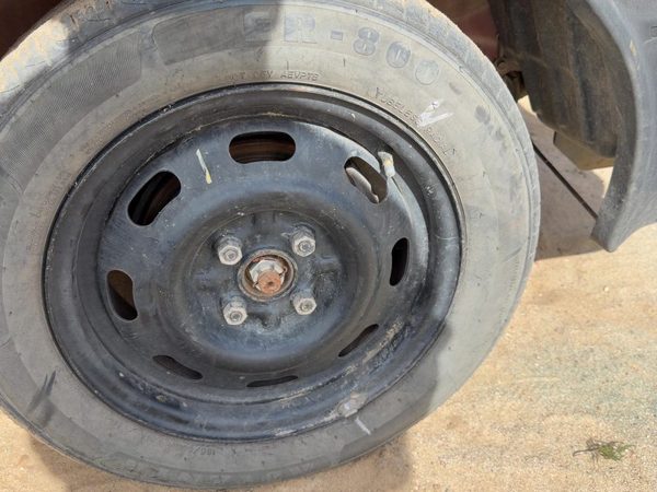 1987-1988 Toyota Fx 14" Steel Wheel Oem Factory Rim #1 426111264001 — photo 2