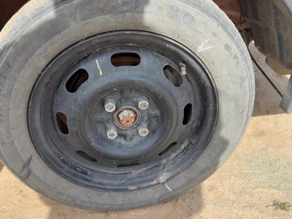 1987-1988 Toyota Fx 14" Steel Wheel Oem Factory Rim #1 426111264001 — photo 4