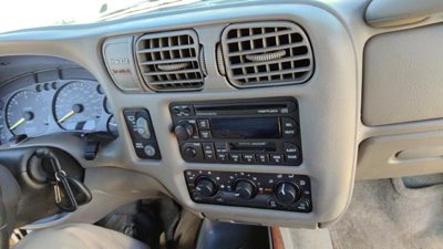 00-01 Olds Bravada Trim Bezel Around Speedometer Dash Surround Panel Pewter 922
