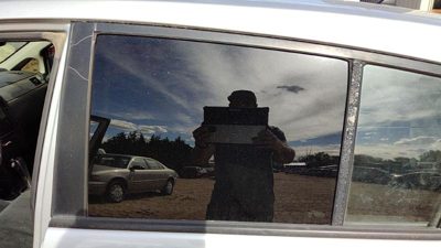 2007-2011 Nissan Versa Driver Left Rear Side Window Door Glass Oem Back