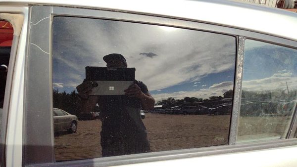 2007-2011 Nissan Versa Driver Left Rear Side Window Door Glass Oem Back — photo 3