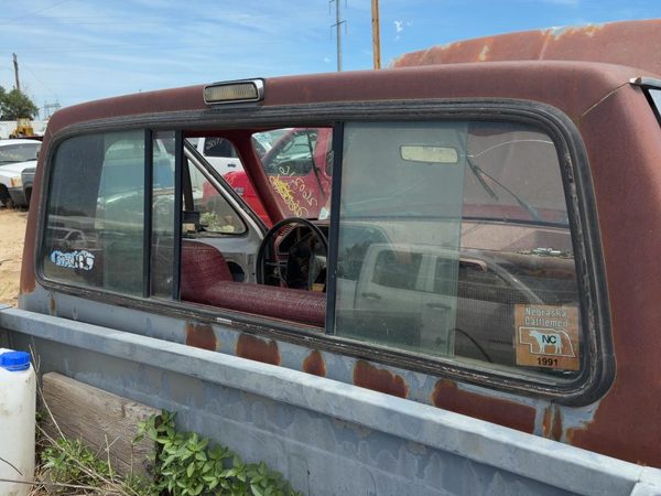 1980-1996 Ford F150 Back Glass Rear Window Oem Dt02759Cl — photo 1