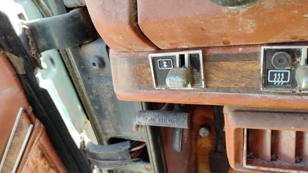 1984-1991 Jeep Grand Wagoneer Rear Window Switch Oem Back Glass Lever — photo 2