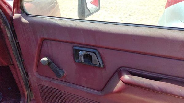 1989-1990 Ford Bronco 2 Passenger Right Front Door Trim Panel Red — photo 4