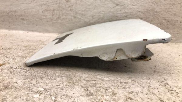 1979 Chevy El Camino Fuel Tank Door With Hinge Gas Lid Oem Filler Blue — photo 8