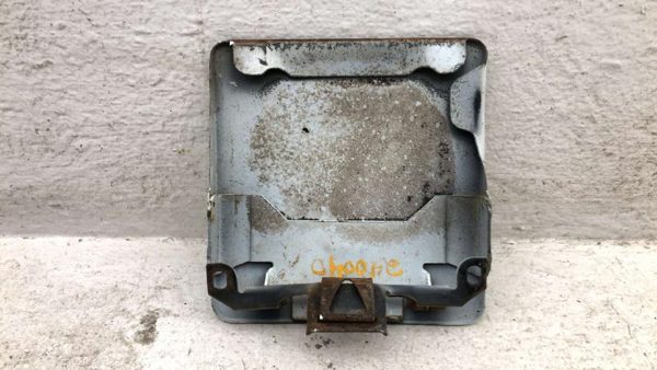 1979 Chevy El Camino Fuel Tank Door With Hinge Gas Lid Oem Filler Blue — photo 9