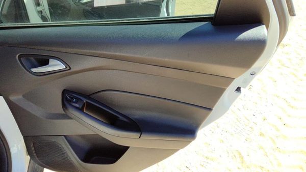 13-18 Focus Passenger Right Rear Door Trim Panel With Switches Back Black Yw — photo 2