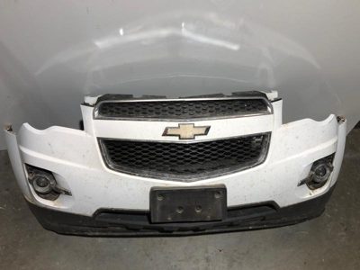 2010-2015 Chevy Equinox Front Bumper Cover Assembly With Reinforcement White Gaz