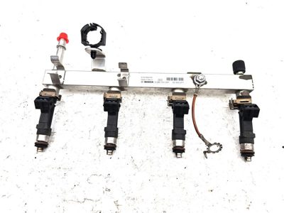 11-16 Chevy Cruze Complete Fuel Rail With Injectors Set Loaded 1.4L