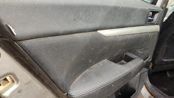 10-11 Subaru Legacy Outback Driver Left Rear Door Trim Panel With Switches Back — photo 5