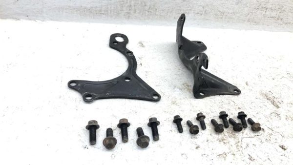 1991-2002 Saturn Sl2 Mount Bracket Set For Ac Compressor Oem With Bolts 1.9L — photo 1