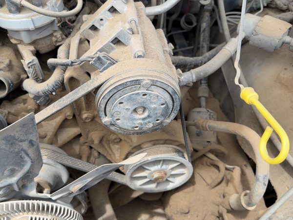 1987-1991 Ford F150 Power Steering Pump With Mount Bracket Oem 5.0L — photo 1