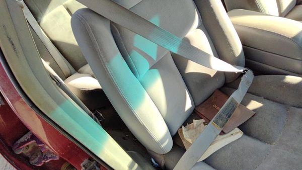 94-96 Olds 88 Passenger Right Front Seat Belt Retractor Oem Shoulder Gray Rr — photo 2
