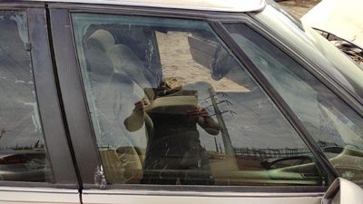 1991-1996 Buick Park Ave Passenger Right Front Side Window Door Glass Oem