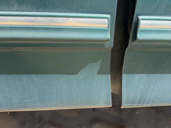 98 Ford F150 Passenger Right Rear Moulding On Quarter Panel Oem Pacific Green Ps — photo 6