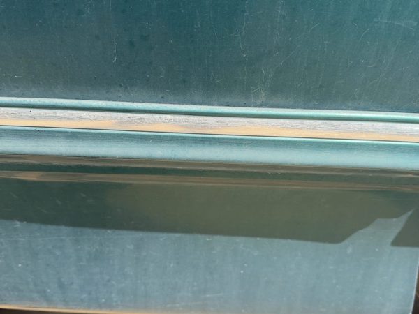 98 Ford F150 Passenger Right Rear Moulding On Quarter Panel Oem Pacific Green Ps — photo 5