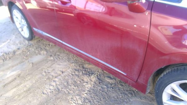 2010 Lexus HS250h Front Door Shell RH Red 3R1 — photo 7