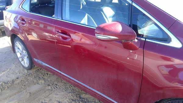 2010 Lexus HS250h Front Door Shell RH Red 3R1 — photo 8
