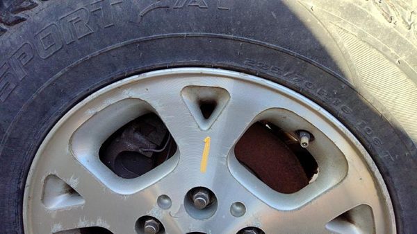 1999-2003 Jeep Grand Cherokee 16 Aluminum Wheel Oem Factory Rim #1 5Gt99pakaa — photo 4