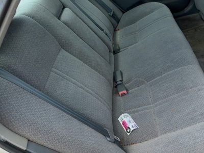00 Camry Complete Set Of Rear Seat Belts Retractor Buckle Left Right Gray Fb19