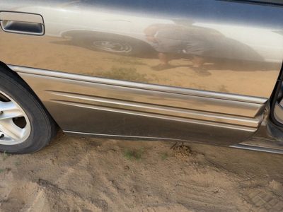 1999 Pontiac Bonneville Passenger Right Rear Moulding From Door Oem Back Gold
