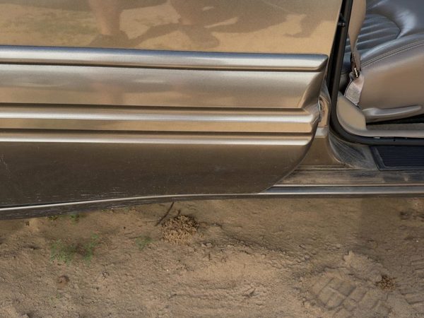 1999 Pontiac Bonneville Passenger Right Rear Moulding From Door Oem Back Gold — photo 3