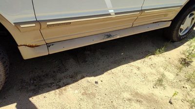 1991-1994 Ford Explorer Driver Left Lower Rocker Panel Moulding Side Skirt Oem