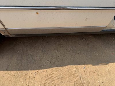 1986 Oldsmobile 98 Passenger Right Rear Lower Moulding From Door Oem Back
