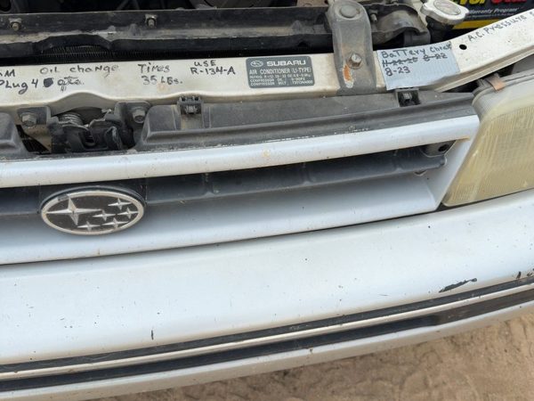 1990-1991 Subaru Legacy Front Grille Assembly Oem Silver 91065Aa000St — photo 3