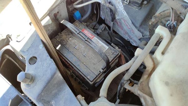 03-14 Chevy Express Van Complete Battery Box Mount Tray With Hold Down Oem 4.3L — photo 2