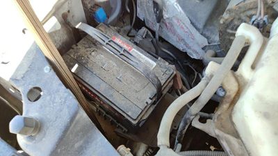 03-14 Chevy Express Van Complete Battery Box Mount Tray With Hold Down Oem 4.3L