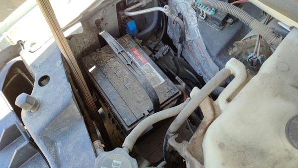 03-14 Chevy Express Van Complete Battery Box Mount Tray With Hold Down Oem 4.3L — photo 4