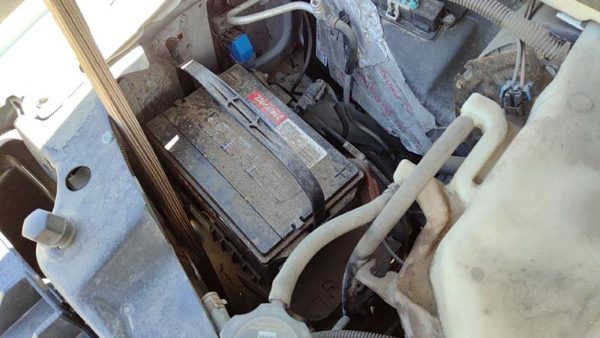 03-14 Chevy Express Van Complete Battery Box Mount Tray With Hold Down Oem 4.3L — photo 3