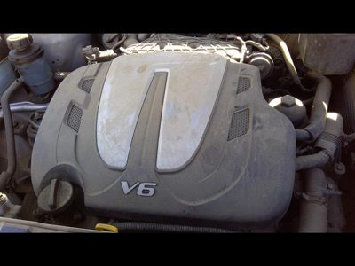 2010 Free Shipping + 2010 Santa Fe 3.5L Engine Cover OEM Top Plastic Shield