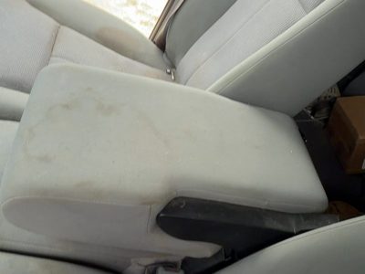 05-07 Dodge Dakota Center Console Jumper Seat Oem Arm Rest Fold Down Gray P9D5